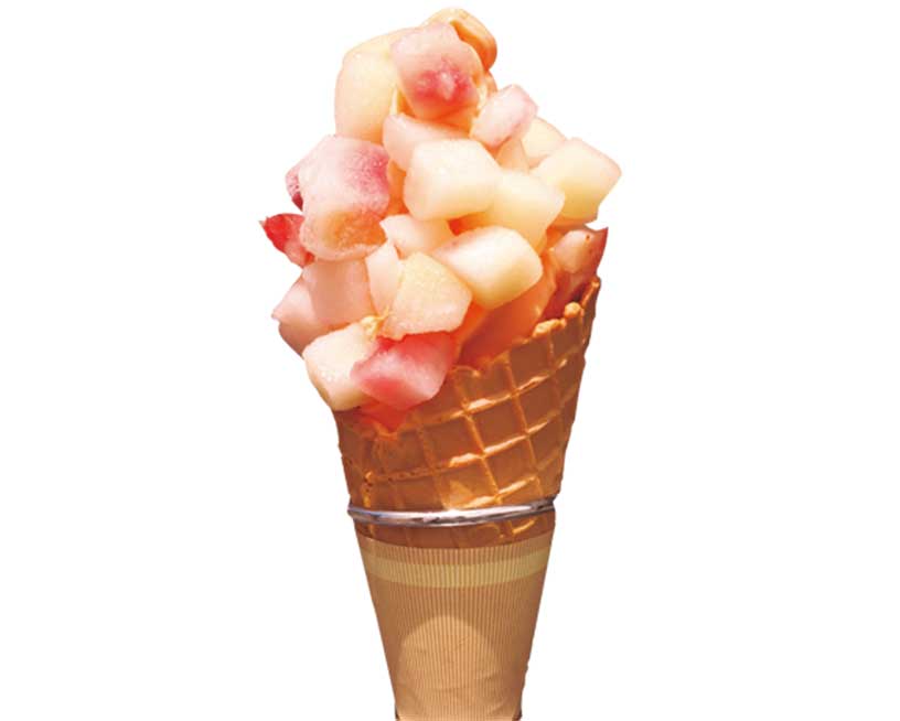 【大阪】道の駅 奥河内くろまろの郷 「地元産フルーツを使った季節のソフトクリーム」